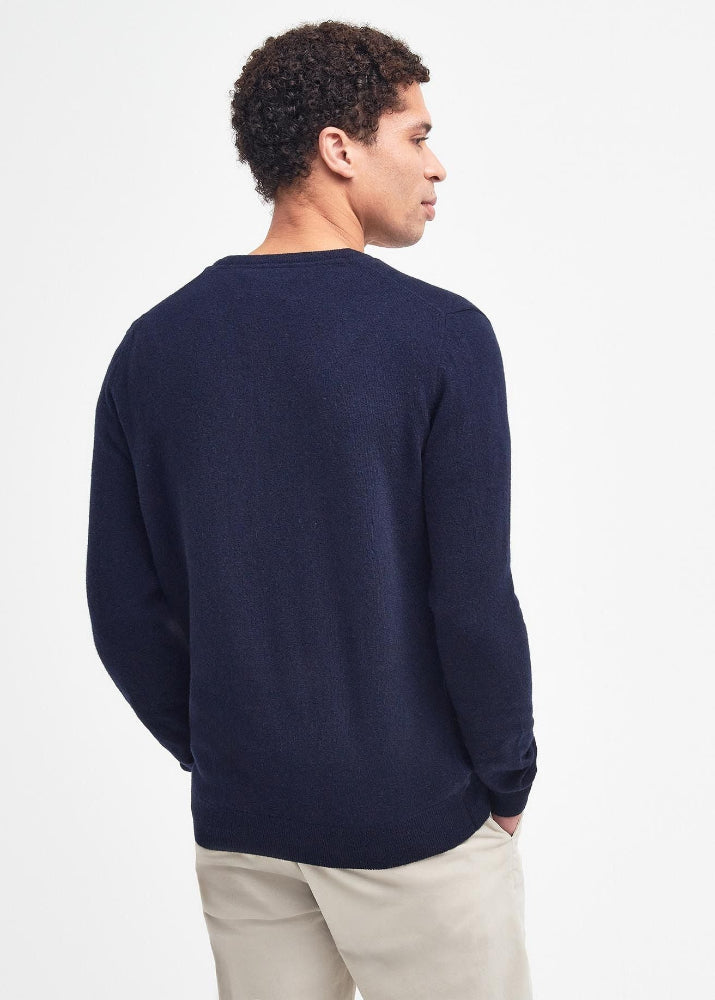 Barbour Essential LW V Neck Navy