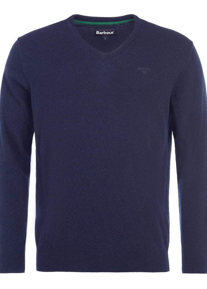Barbour Essential LW V Neck Navy