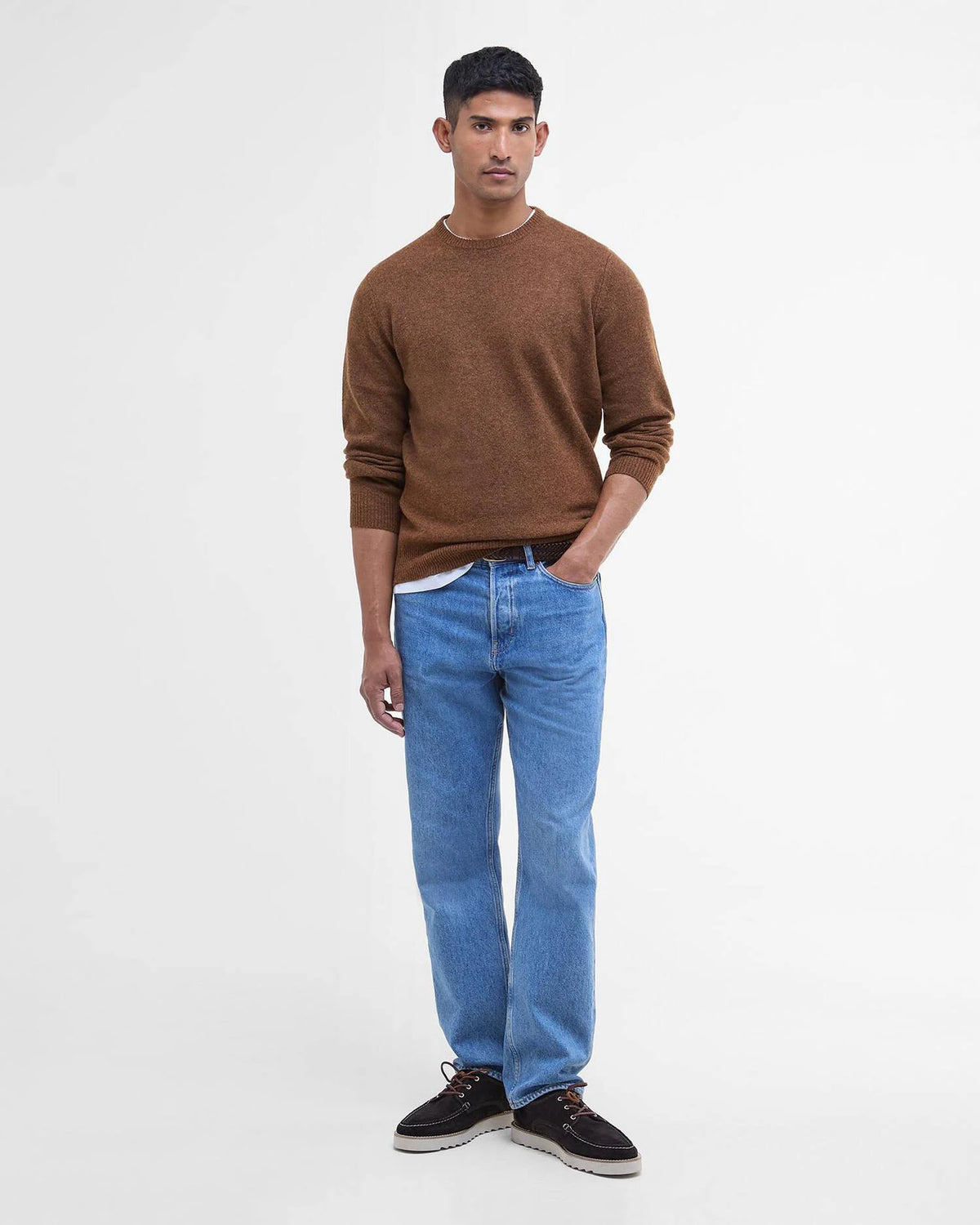 Barbour Ess Patch Crew Bracken