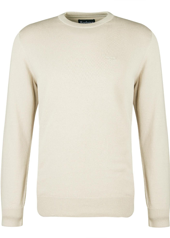 Barbour Pima Cotton Crew Neck Mist