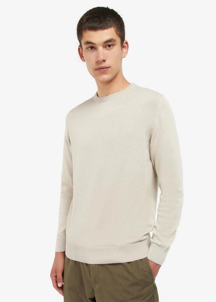 Barbour Pima Cotton Crew Neck Mist