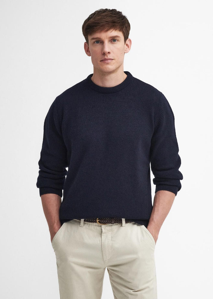 Barbour Holden Crew Neck Sweater Navy