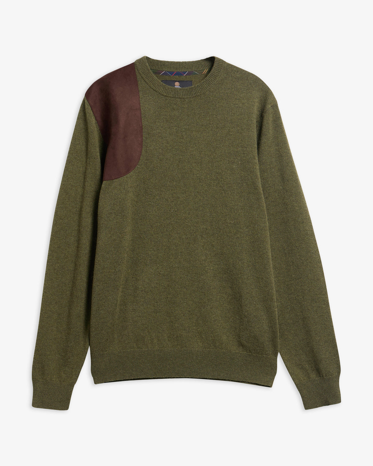 Barbour Whitworth Crewneck Sweater Sage
