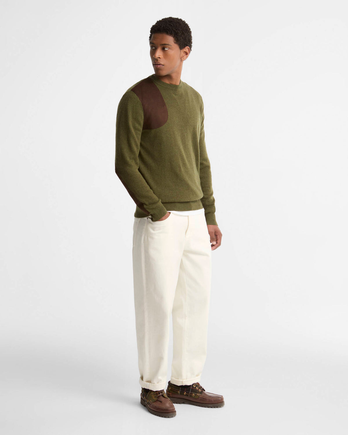 Barbour Whitworth Crewneck Sweater Sage