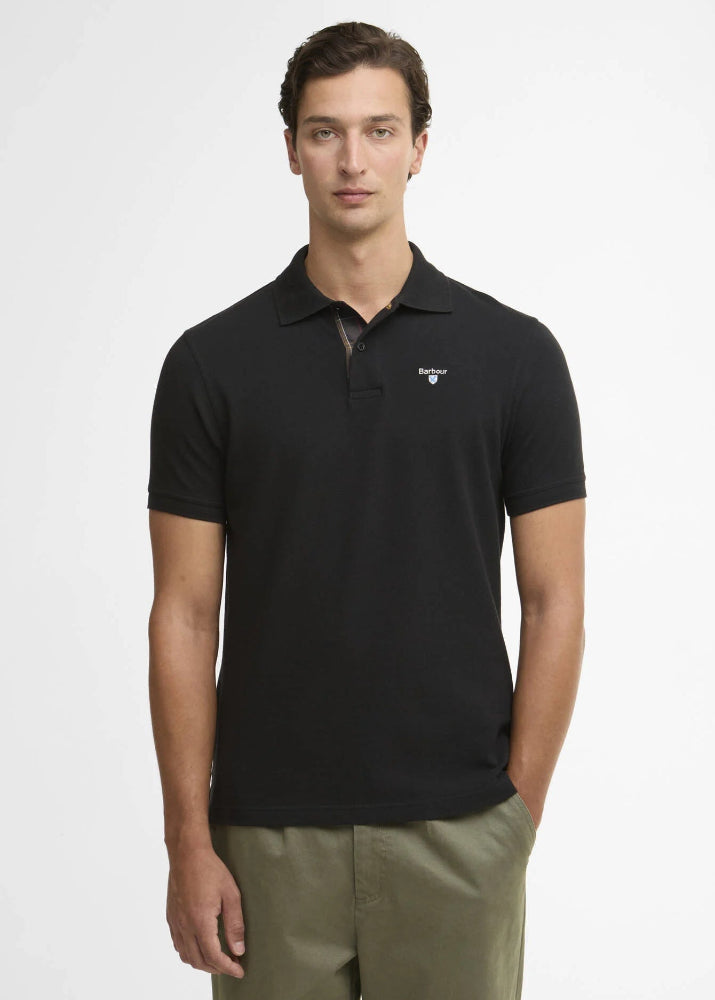 Barbour Tartan Pique Black