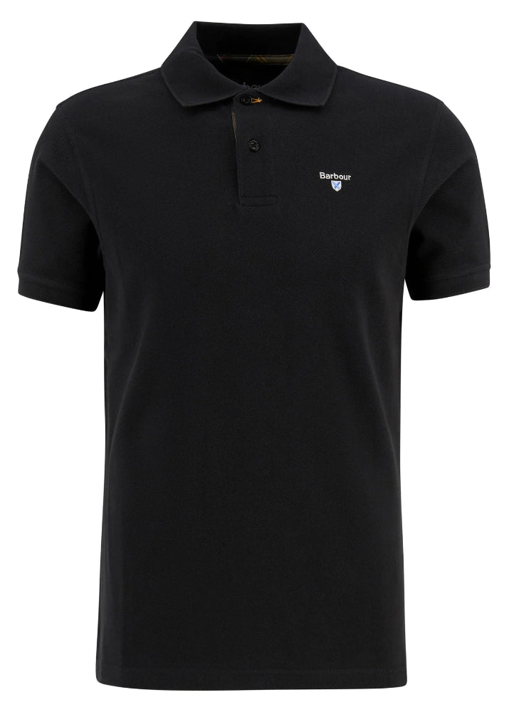 Barbour Tartan Pique Black