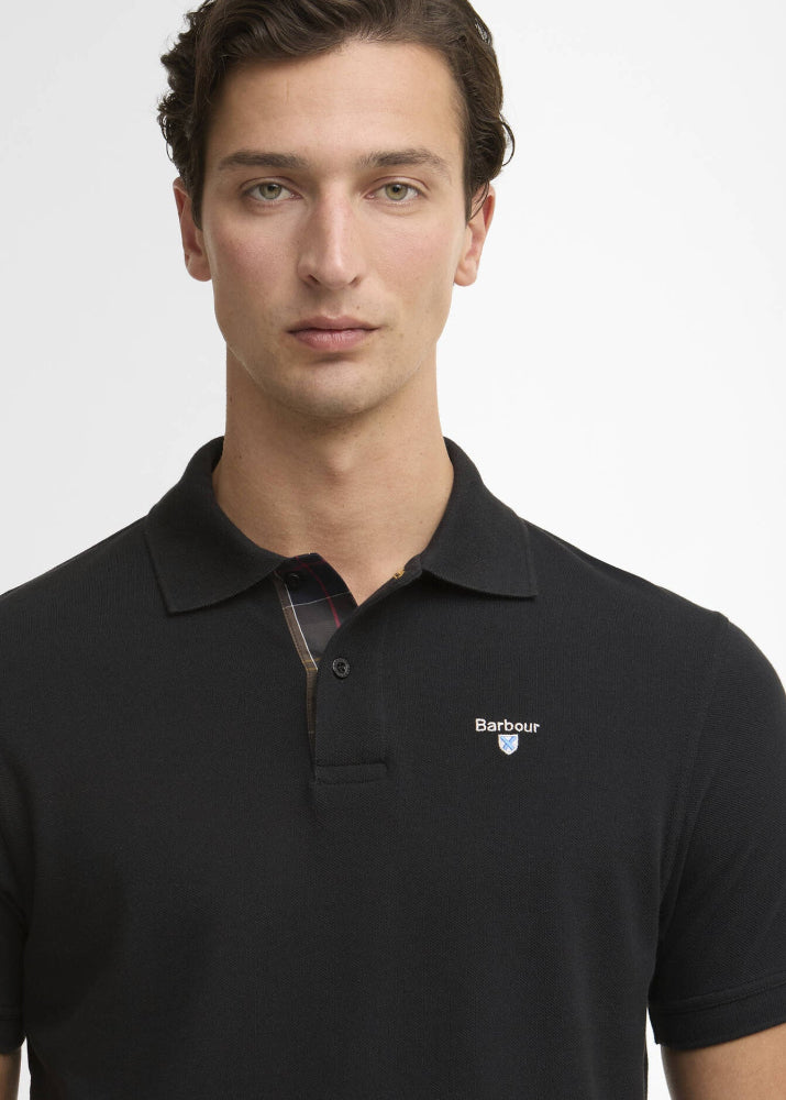 Barbour Tartan Pique Black