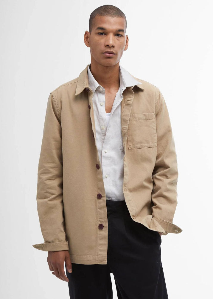 Barbour Washed Overshirt Herr