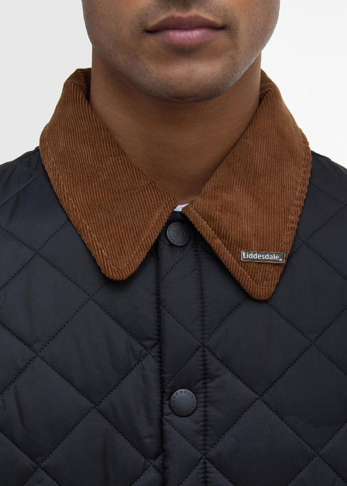 Barbour Anniversary Liddesdale Quilt jkt Black