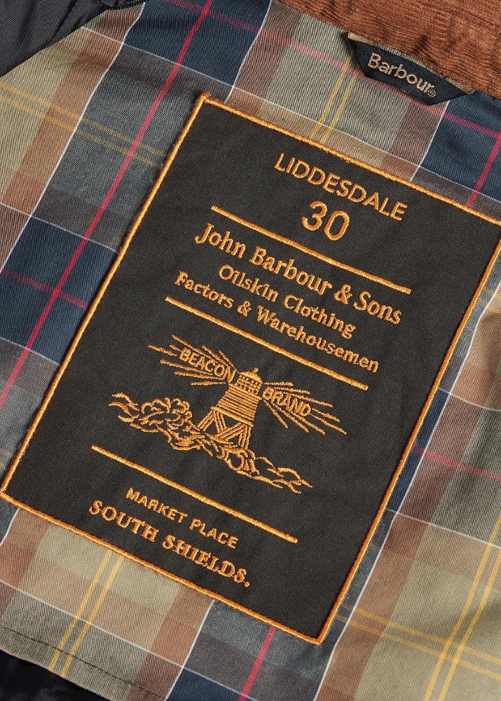 Barbour Anniversary Liddesdale Quilt jkt Black