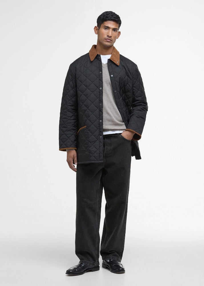 Barbour Anniversary Liddesdale Quilt jkt Black