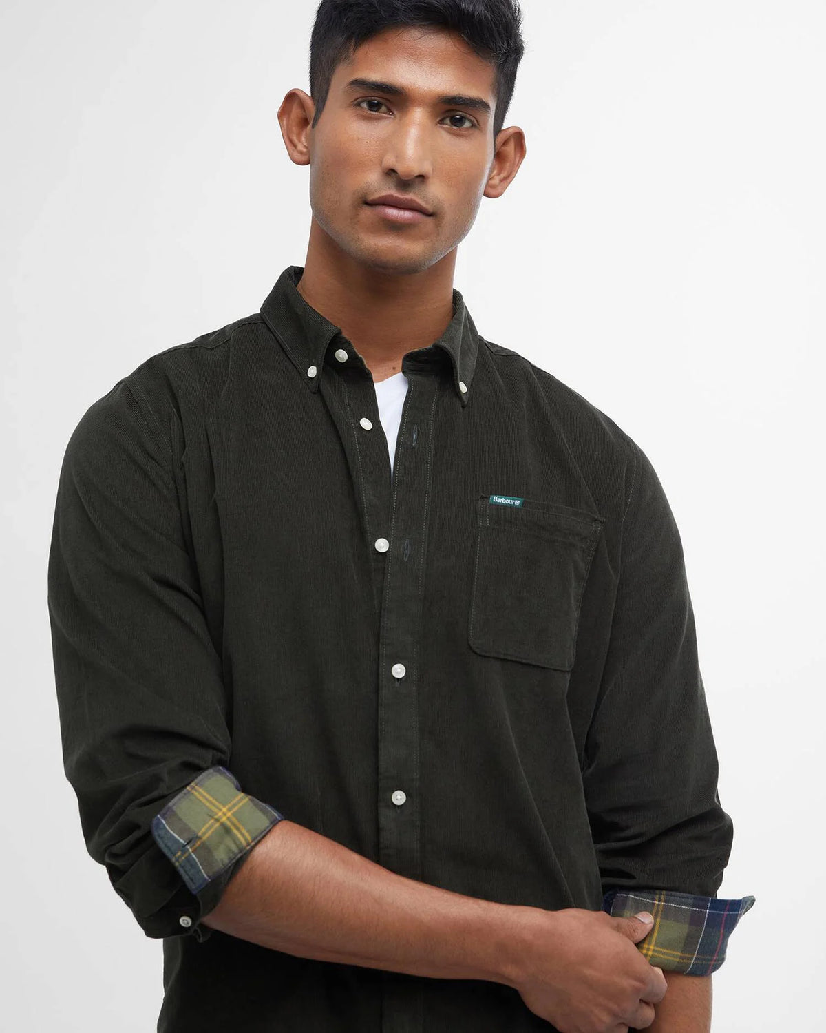 Barbour Ramsey Tailored Shirt Forest