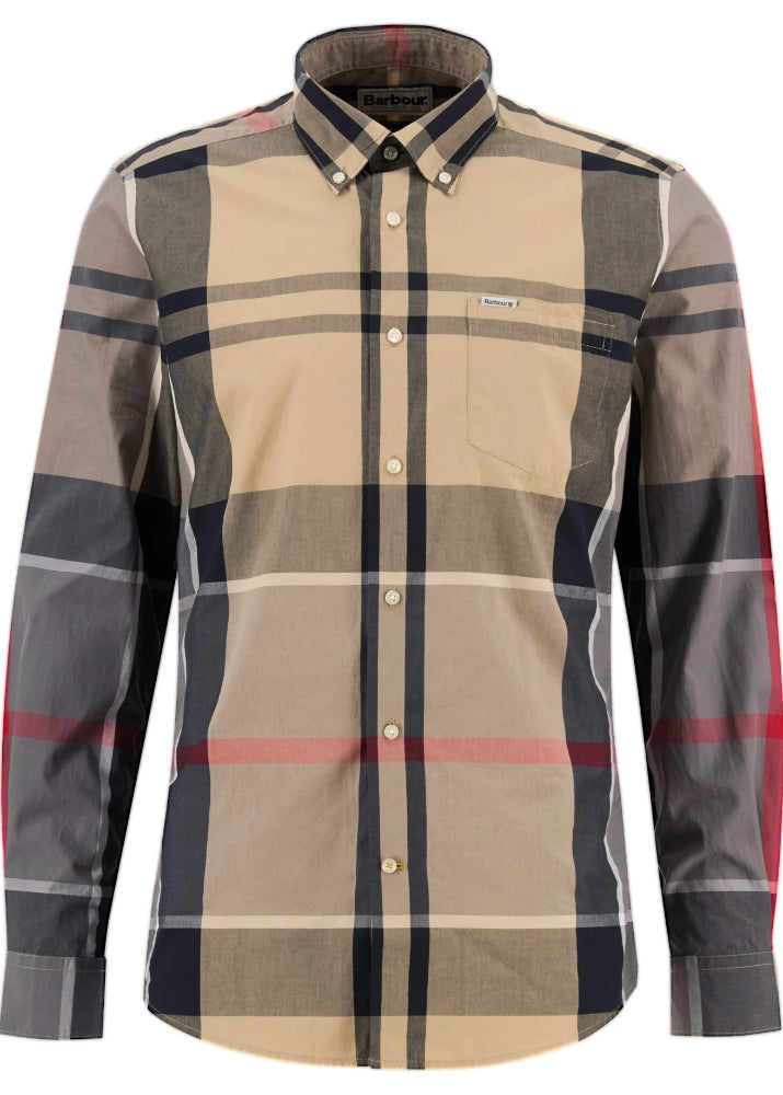 Barbour Harris Tailored Shirt Dress Tartan