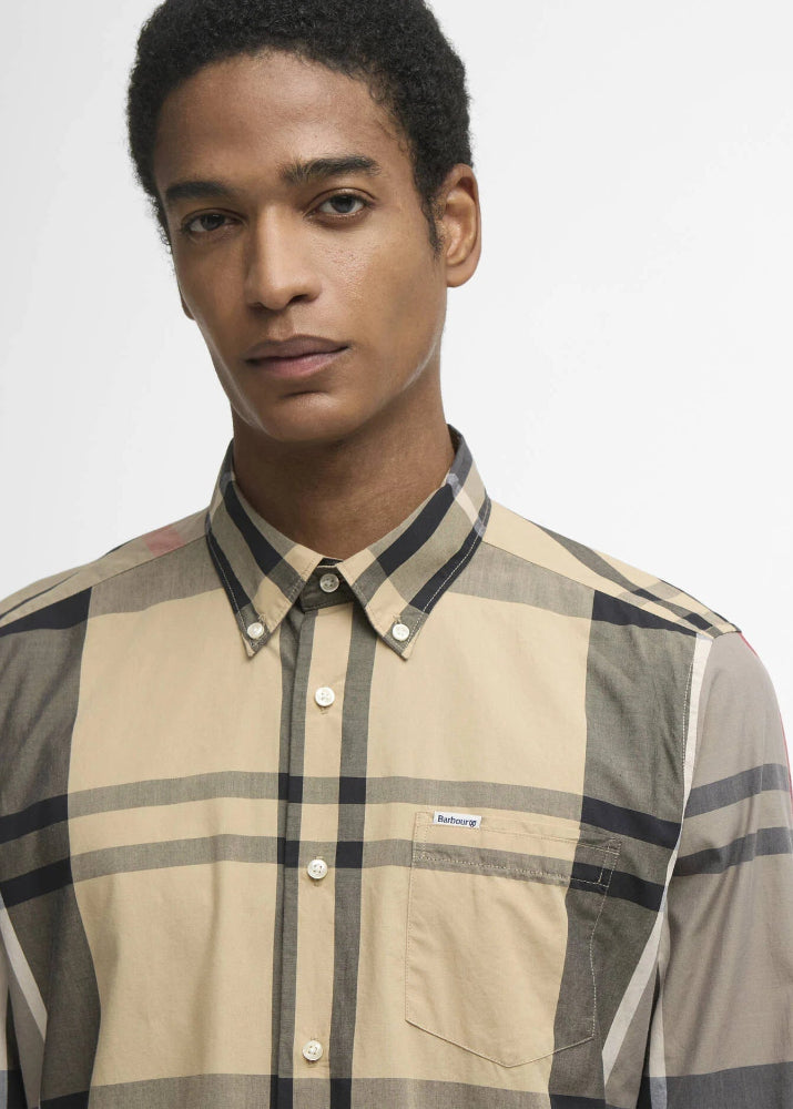 Barbour Harris Tailored Shirt Dress Tartan