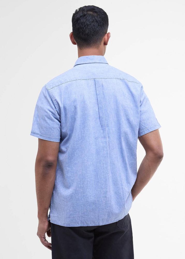 Barbour Nelsson SS Summer Shirt Blue