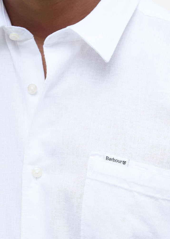Barbour Nelsson SS Summer Shirt White