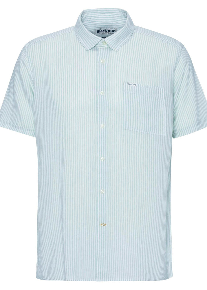 Barbour DeerPark Striped Summer Fit shirt Pale App
