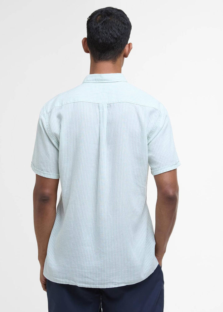 Barbour DeerPark Striped Summer Fit shirt Pale App