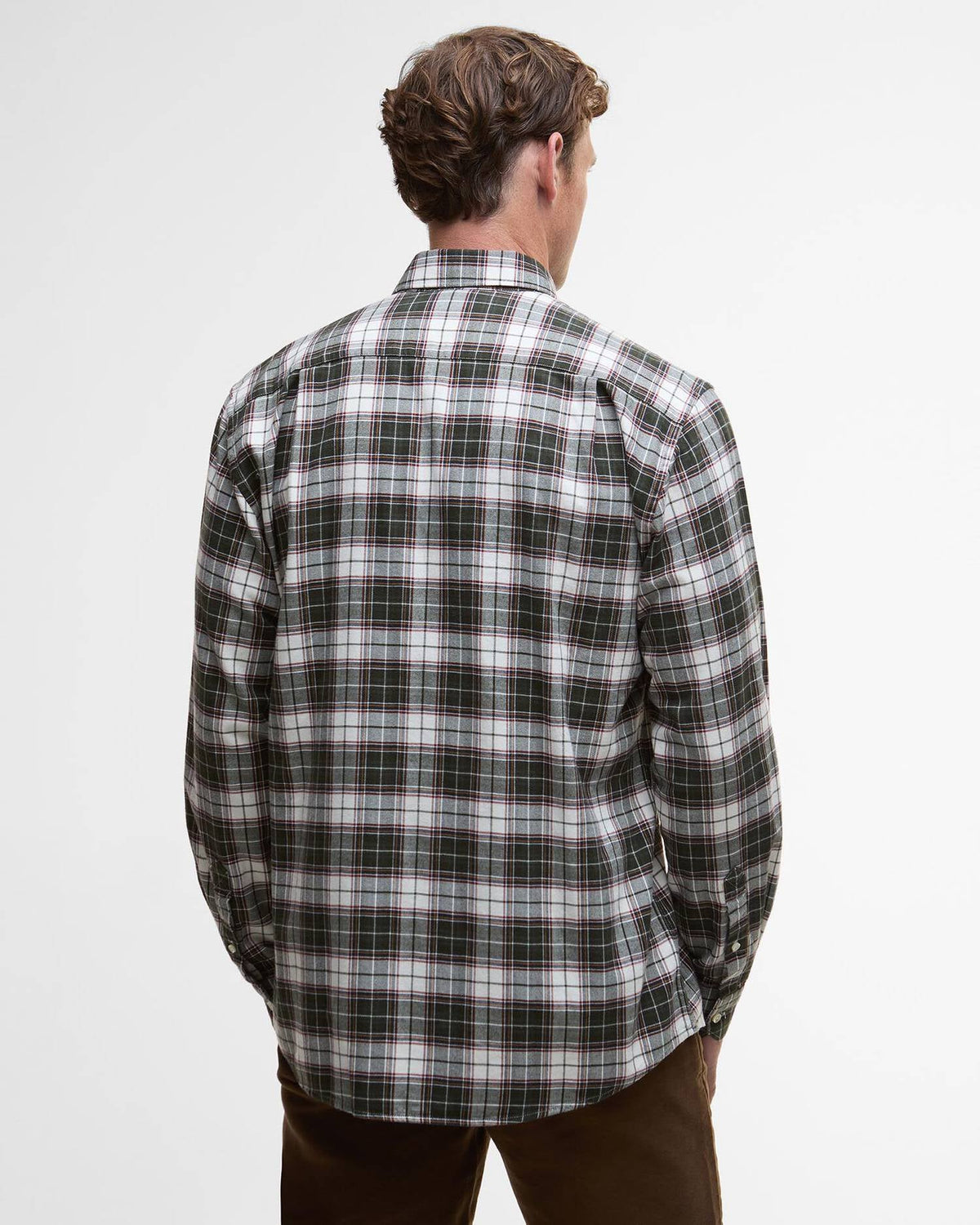 Barbour Telfield Shirt Regular Fit Olive