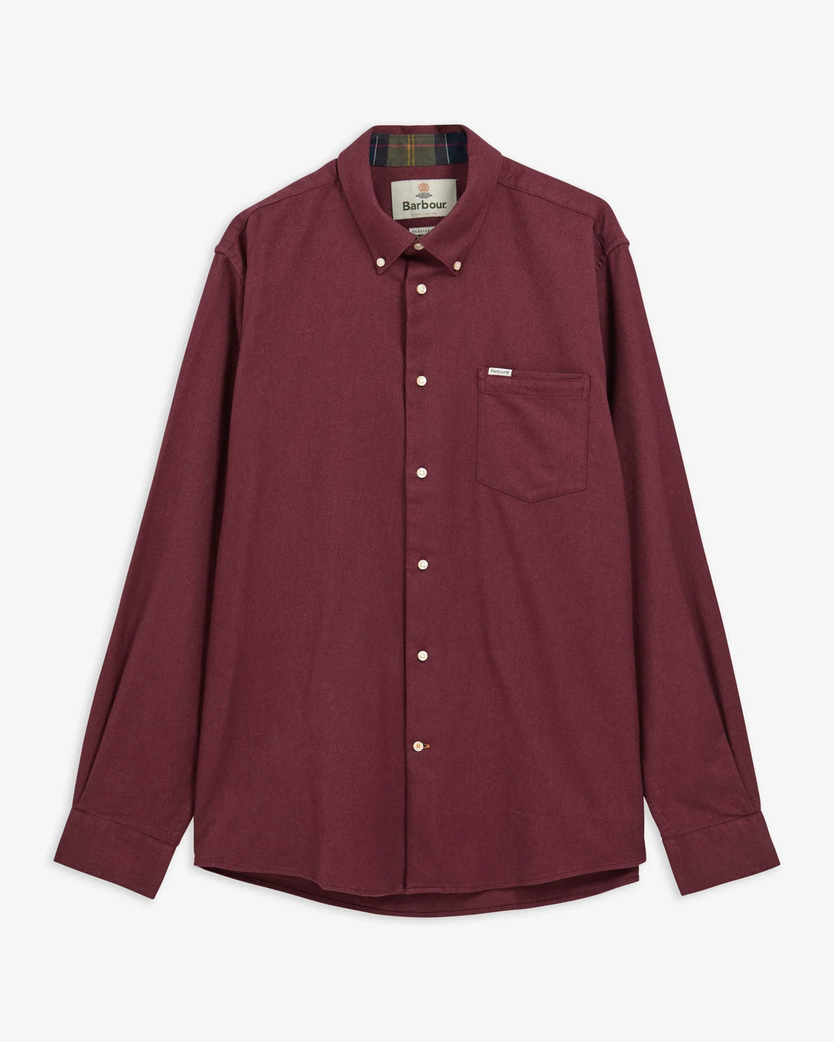 Barbour Sparrowhill regular Fit shirt Dark Bordeau
