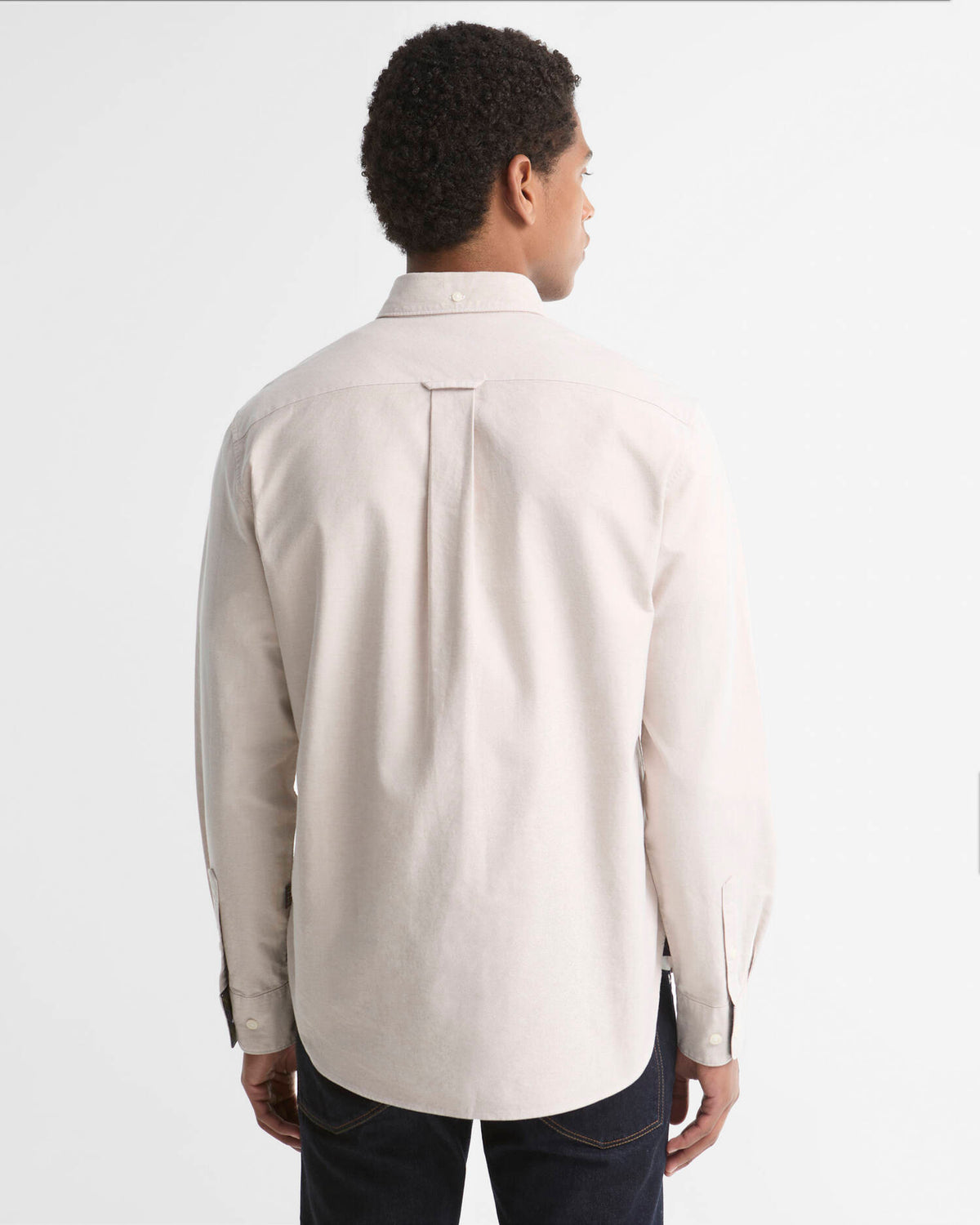 Barbour Authentic Fit Oxford Shirt Stone