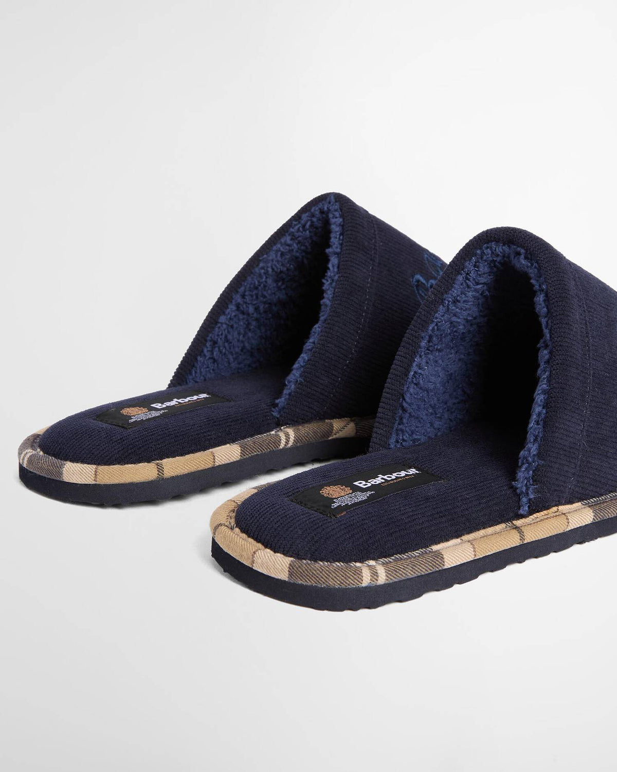 Barbour Everlee Slippers Navy/Hessian