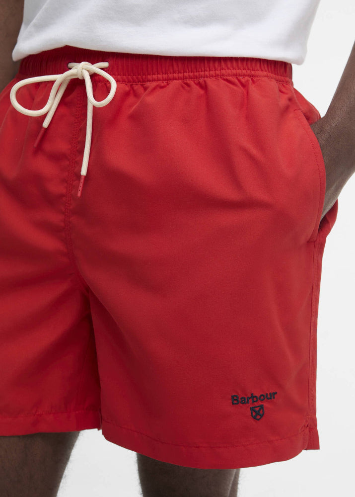Barbour Staple Logo Swim Short LAVA
