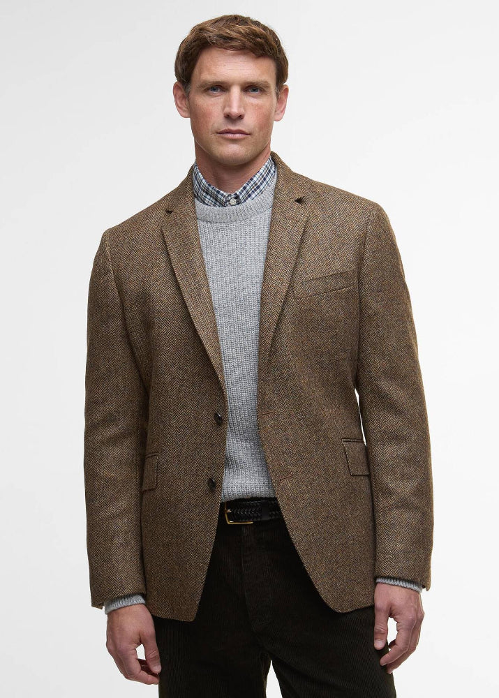 Barbour Firth Moons Herringbone Blazer BR
