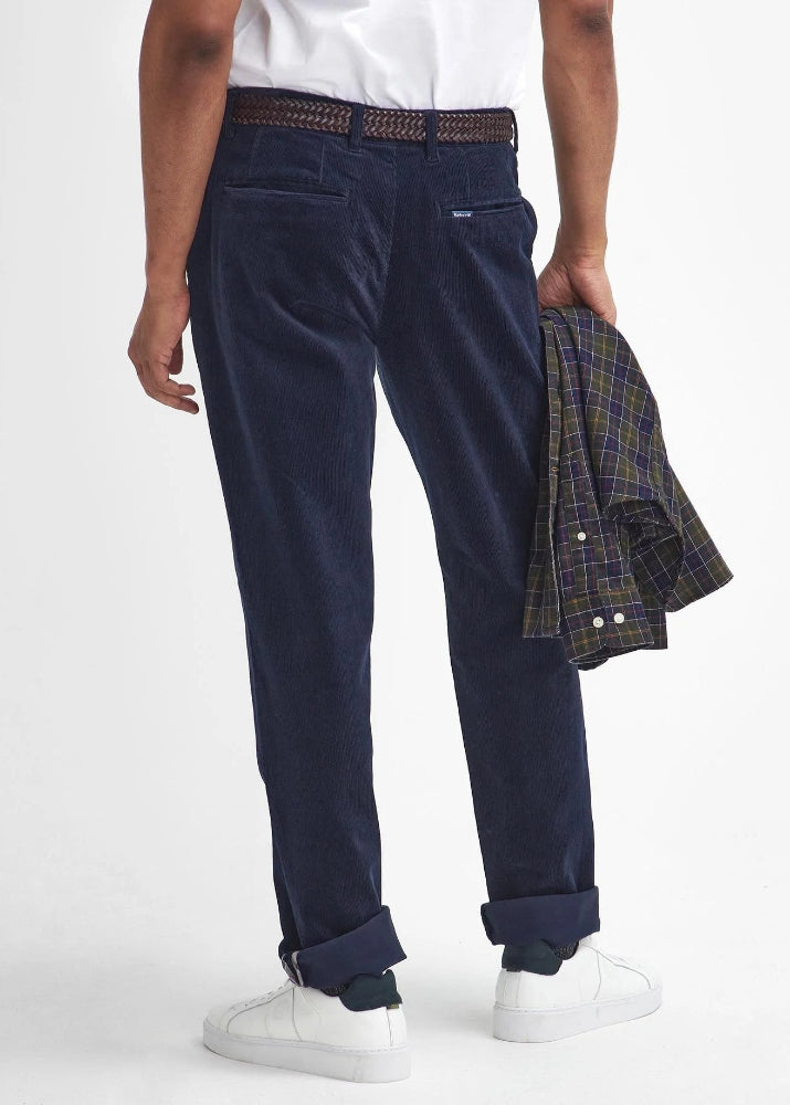 Barbour Stretch Cord  Trouser Navy