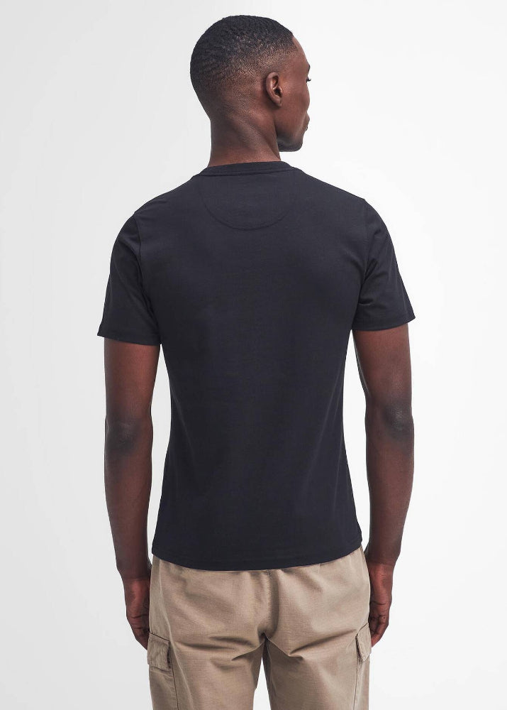 Barbour Intl Small Tee Logo Black