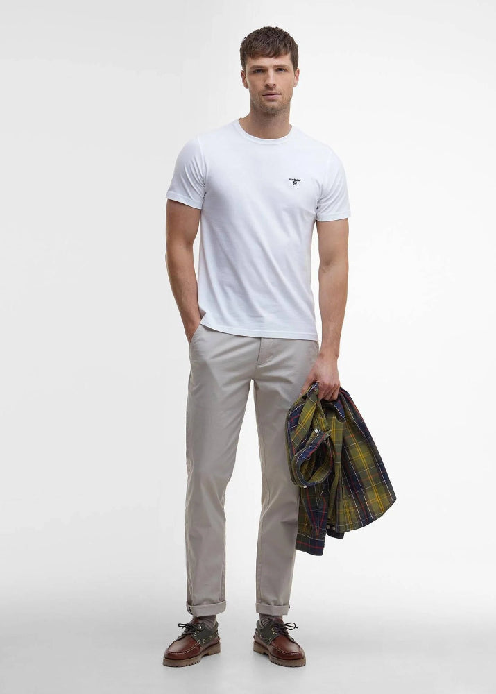 Barbour Essential Sports Tee White