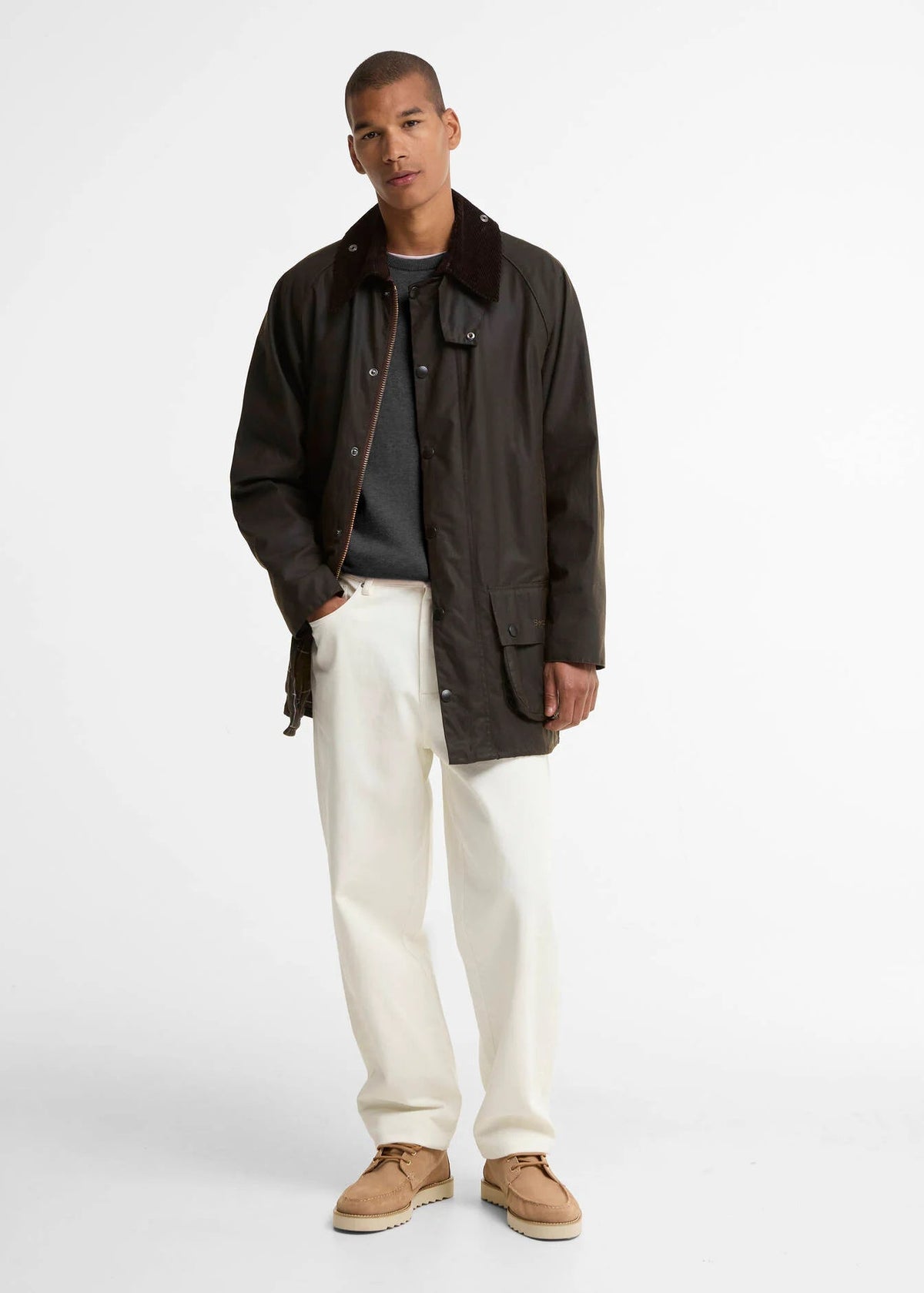 Barbour Classic Beaufort Wax Jacket Olive