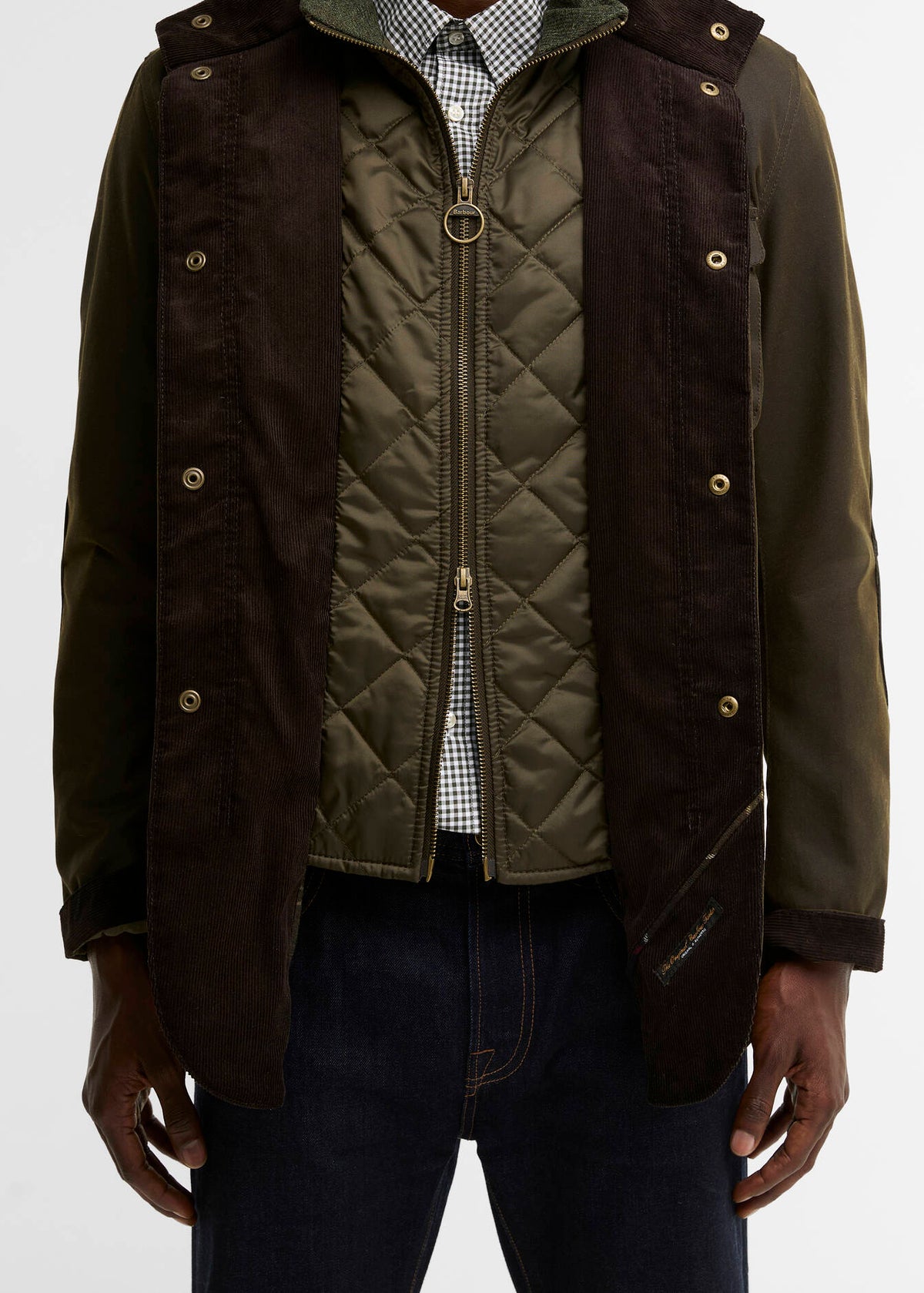 Barbour Ogston Wax Jacket Olive