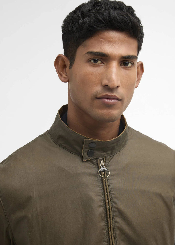 Barbour Lightweight Royston Wax Jacket Olive