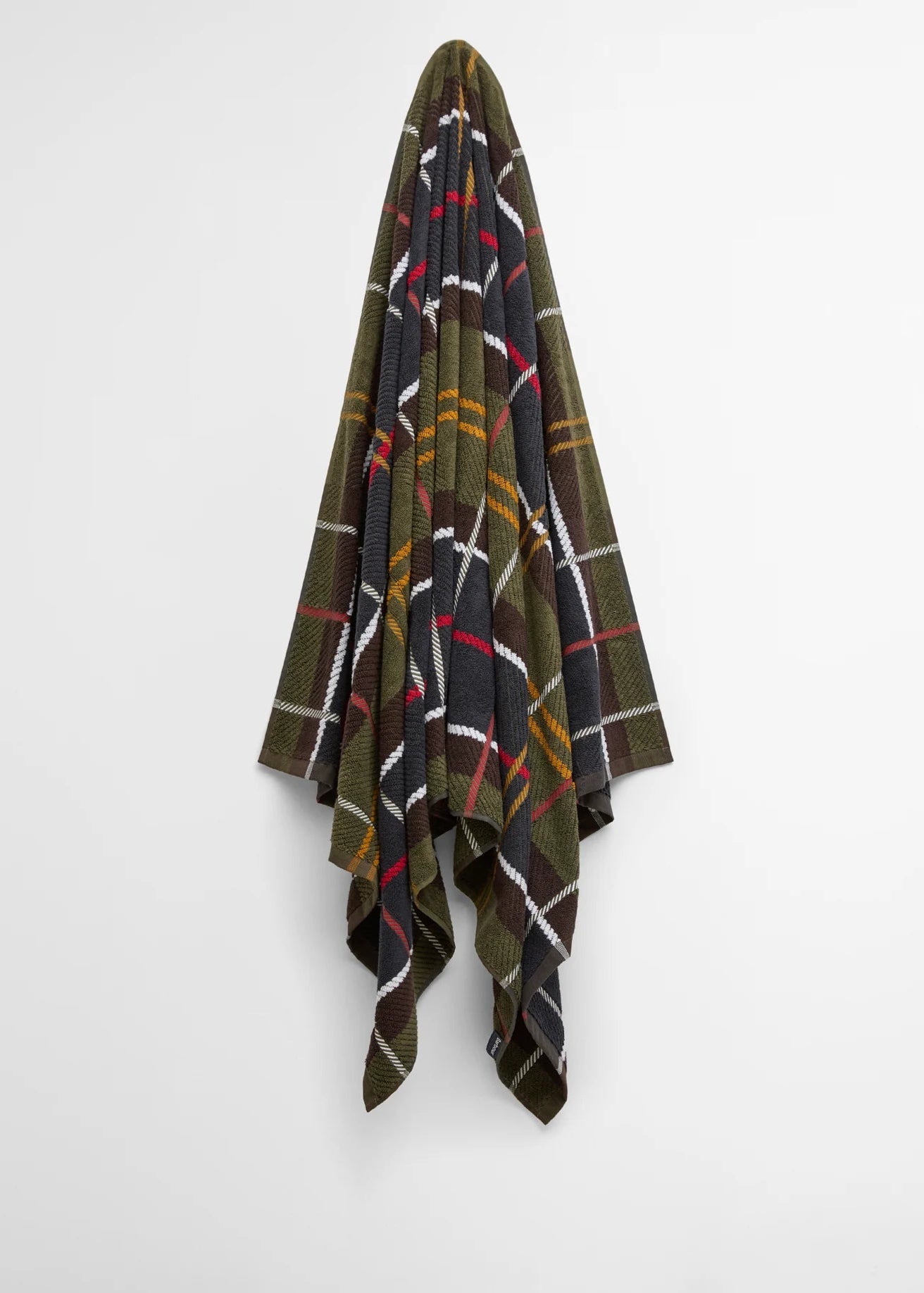 Barbour Tartan Beach Towel Classic Tartan