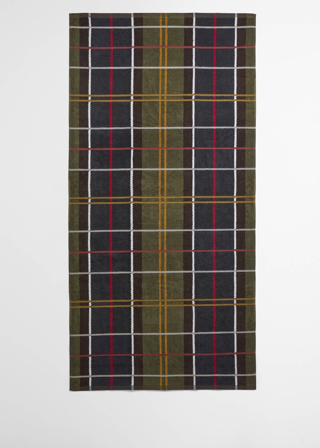 Barbour Tartan Beach Towel Classic Tartan