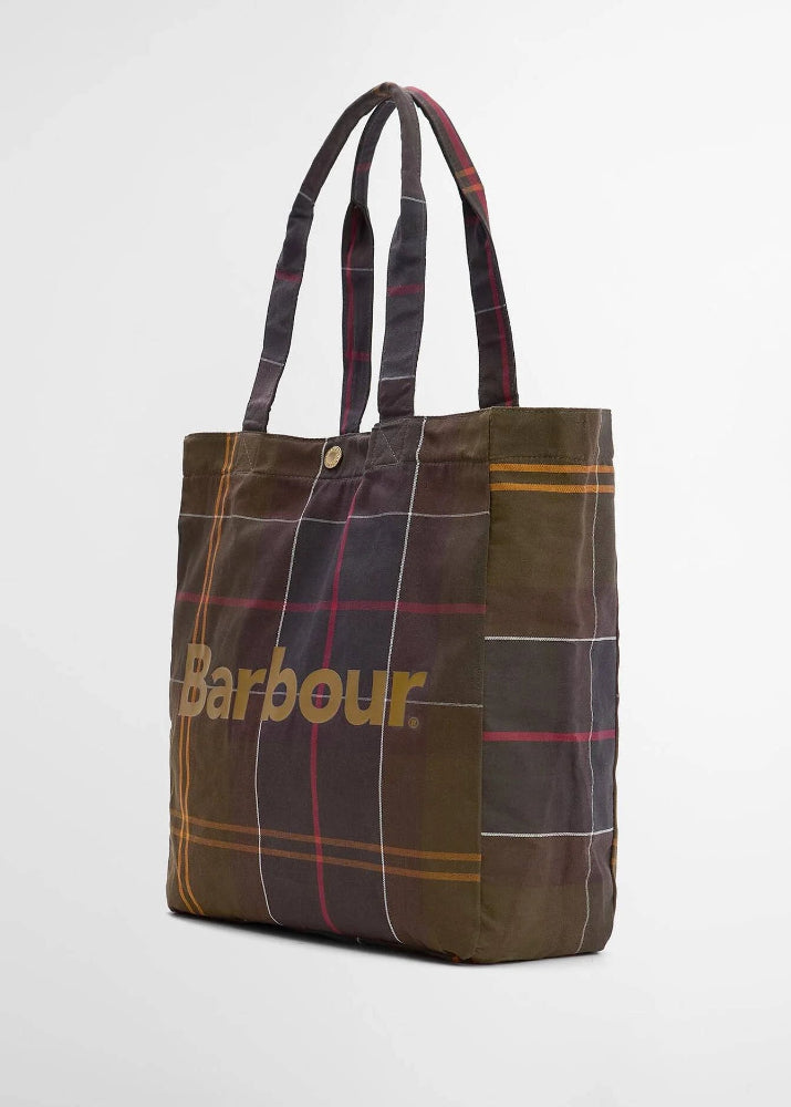 Barbour Telfield Tartan Tote Bag