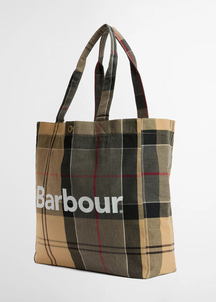 Barbour Telfield Tartan Tote Bag