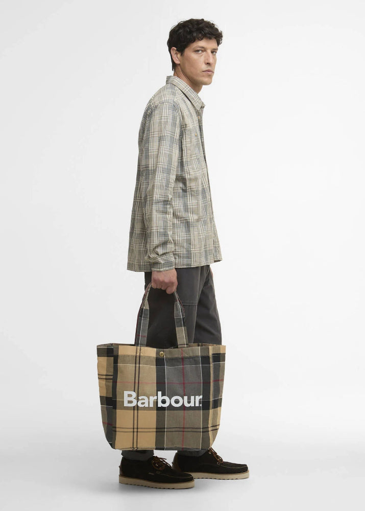 Barbour Telfield Tartan Tote Bag