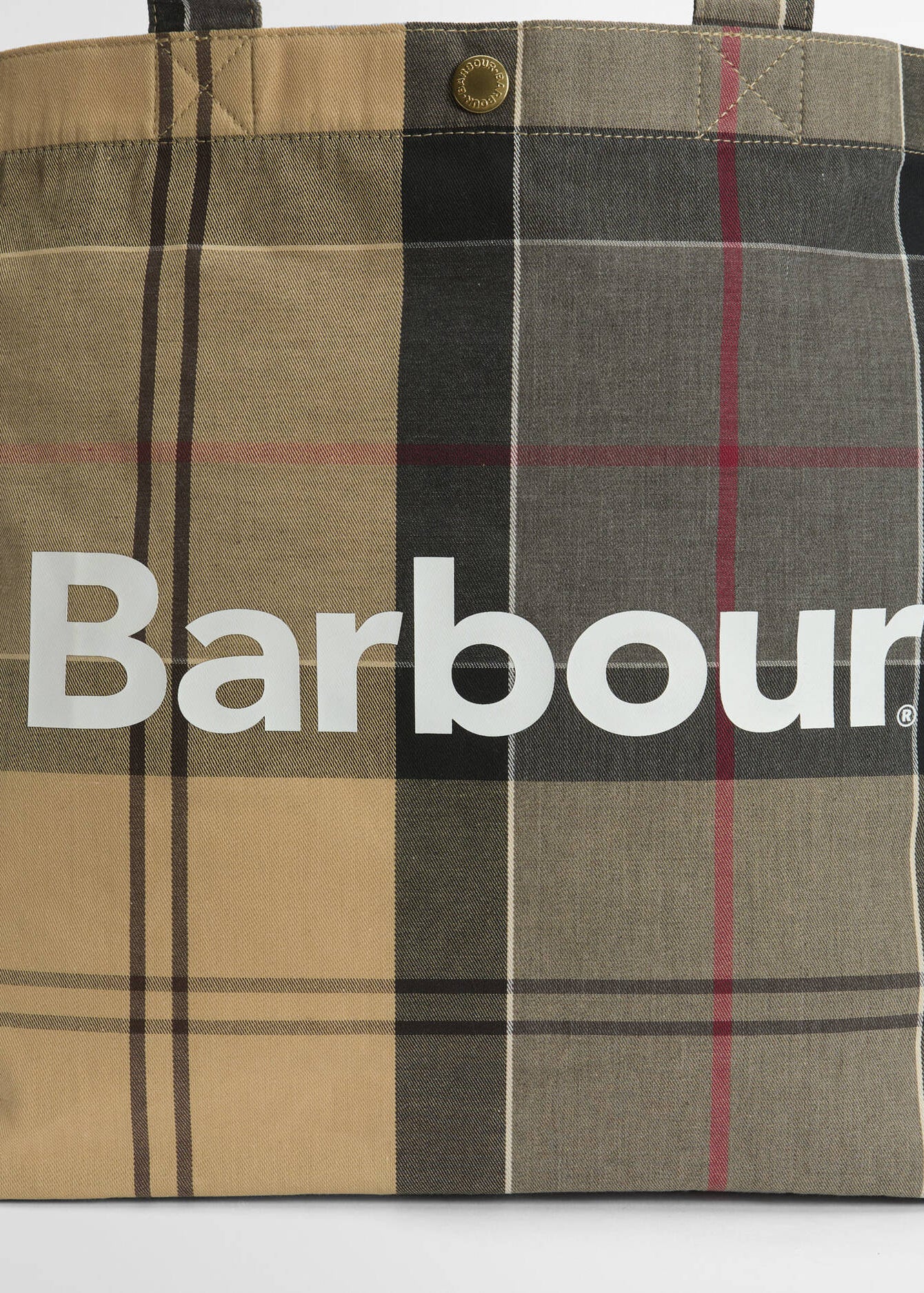 Barbour Telfield Tartan Tote Bag