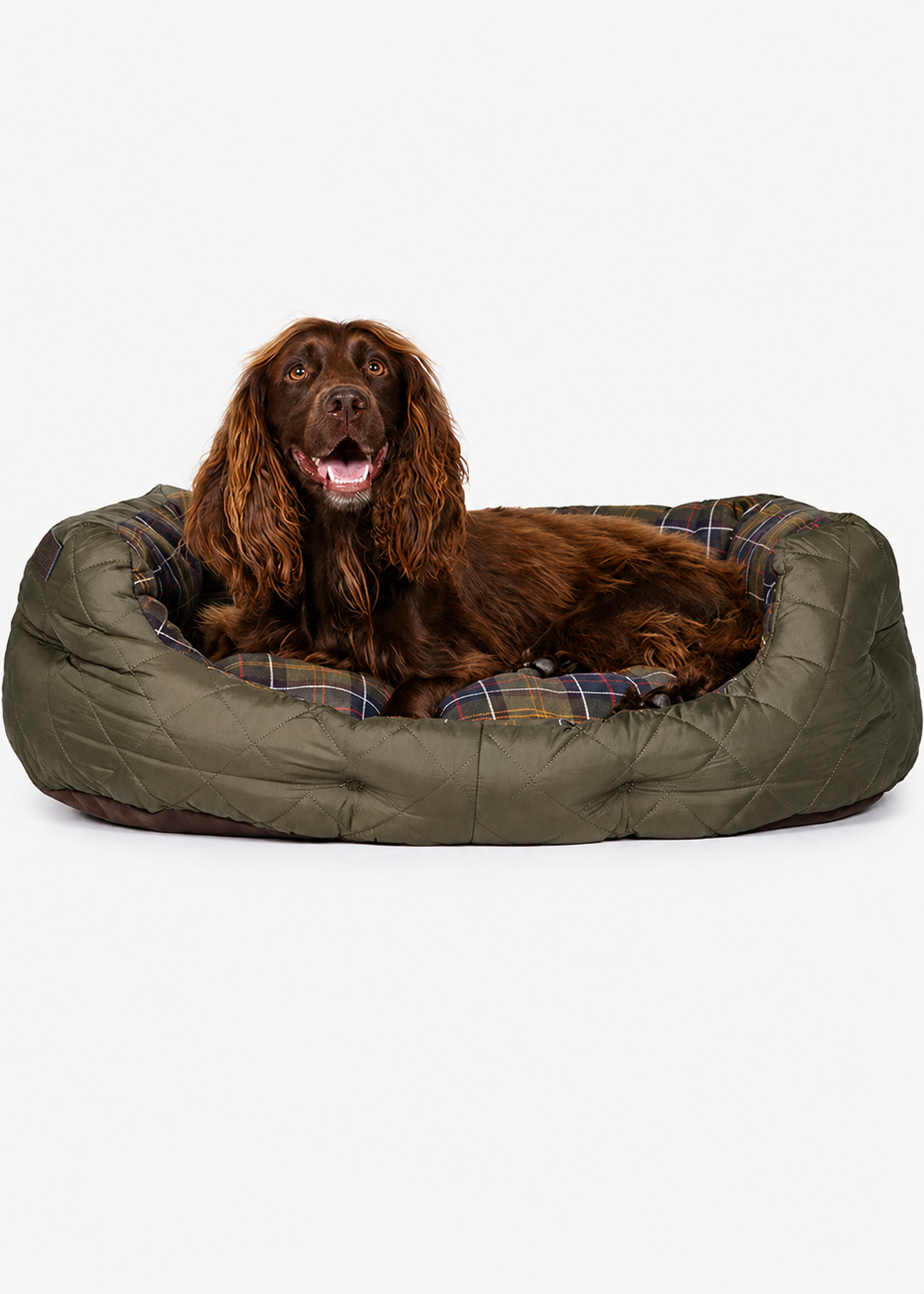 Barbour Quilted Dog bed 30"