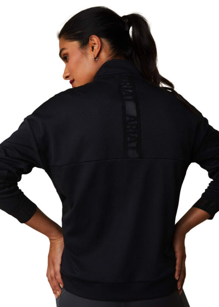 Ariat Breathe 1/2 Zip Sweat Black