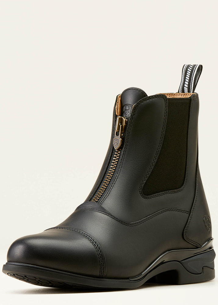 Ariat Women's Devon Zip Paddock Boot Black