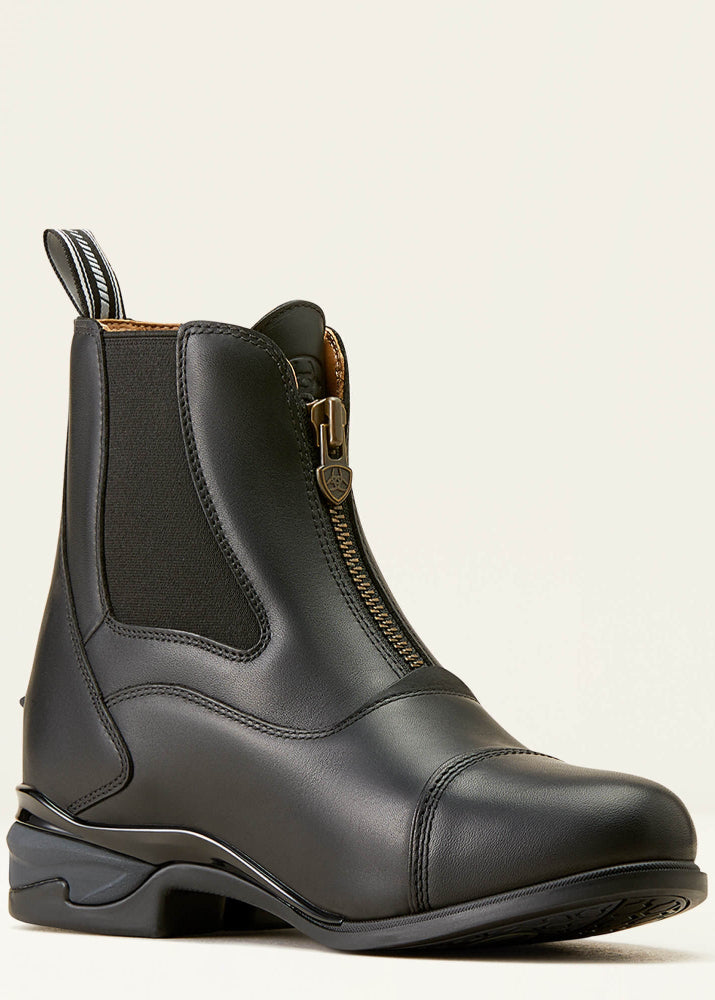 Ariat Women's Devon Zip Paddock Boot Black