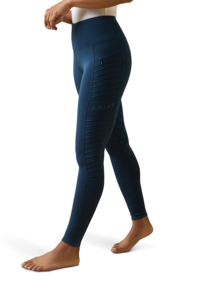 Ariat Eos Moto Full Seat Tights Deep Petroleum