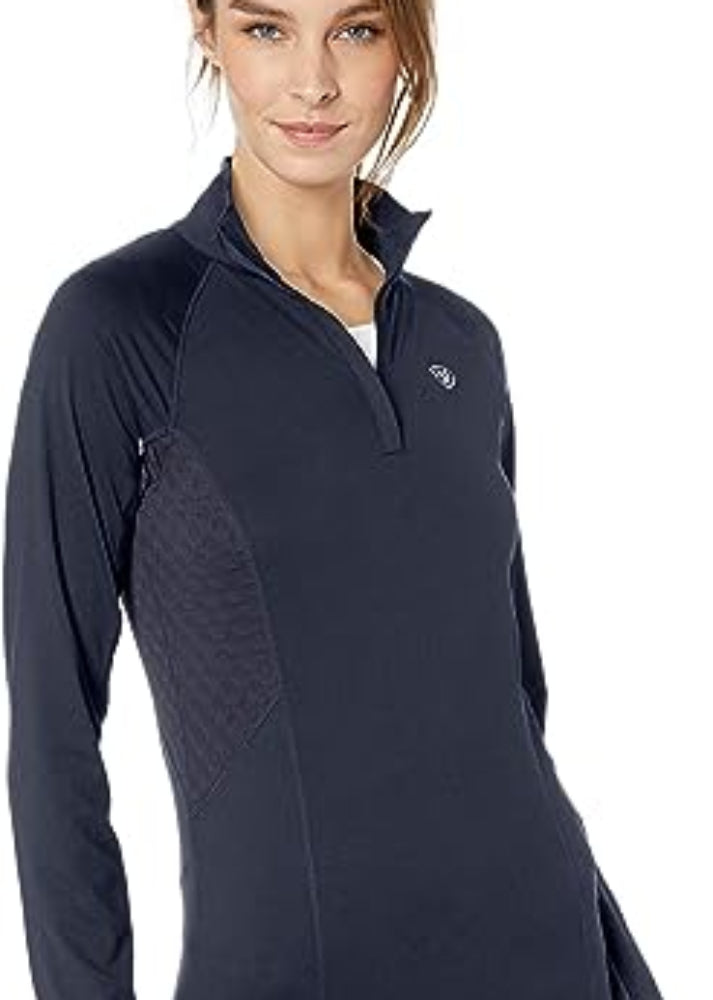 Ariat Lowell 2.0 1/4 Zip Baselayer Navy
