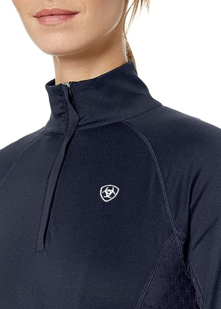 Ariat Lowell 2.0 1/4 Zip Baselayer Navy