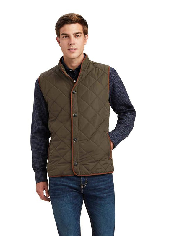 Ariat Mens Woodside Vest Earth