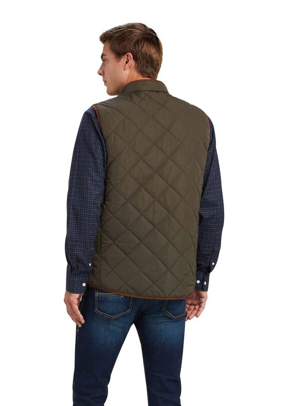 Ariat Mens Woodside Vest Earth