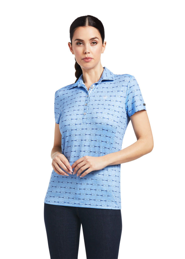 Ariat Motif Short Sleeve Polo Full Check Print